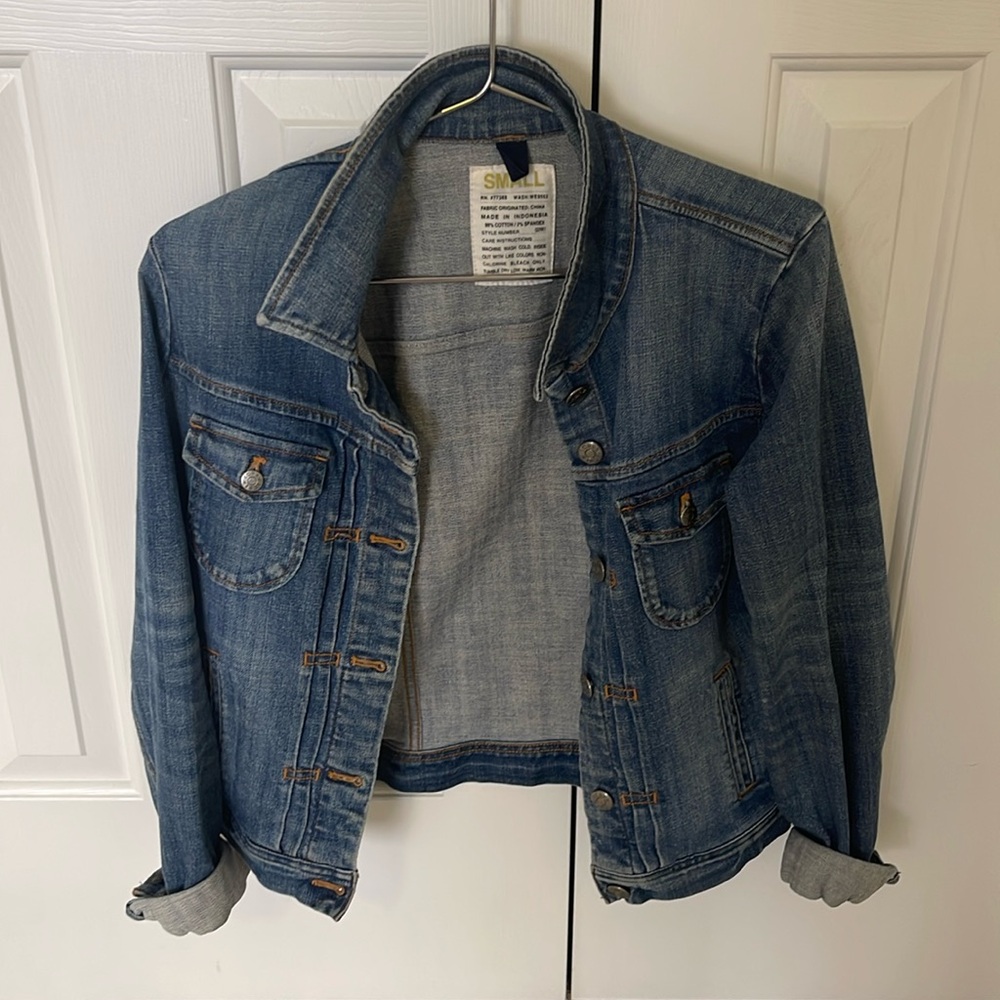 Jcrew Denim Jacket- Size S